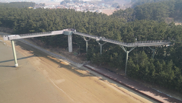 장항스카이워크 전경