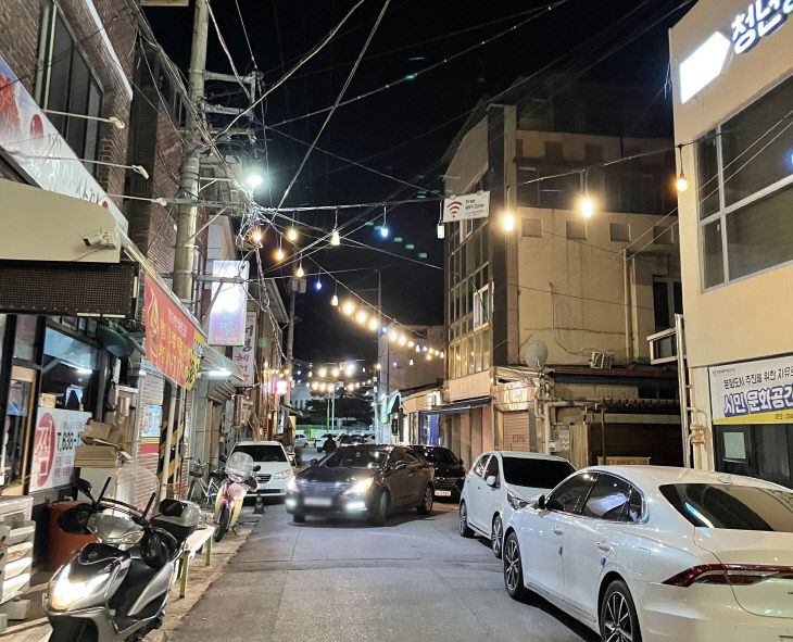 영주-2-2 학사골목 사진(야경) (1)