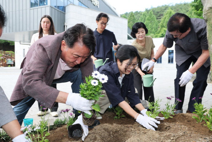 정원교육센터 개소