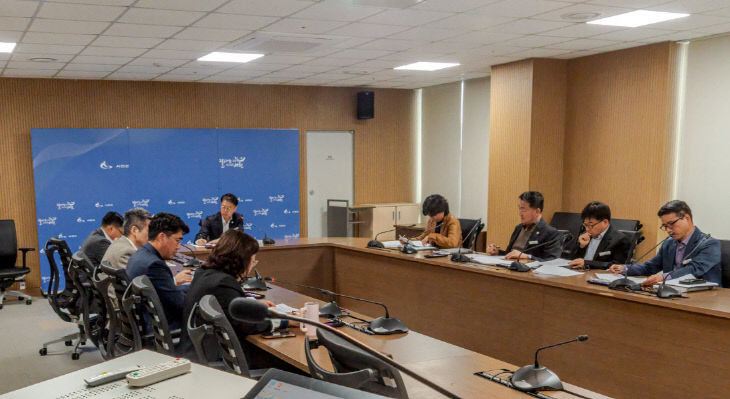 서천군이 개최한 중동 위기에 따른 비상경제대응회의