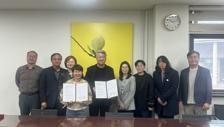 ‘발달장애-대학 예비작가 공동 창작’을 위한 업무협약1