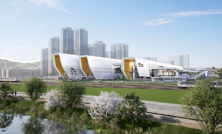 티 뮤지엄 조감도