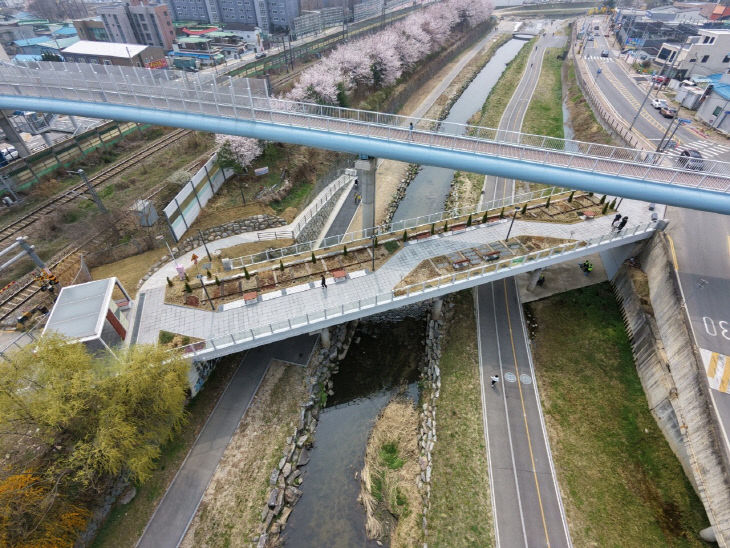 건설도로과(용곡쉼터 전경)