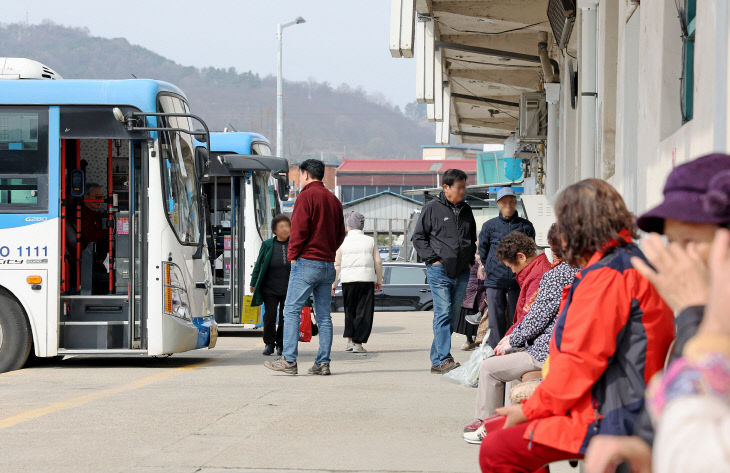 3일 괴산장날 시내버스 터미널 (4)