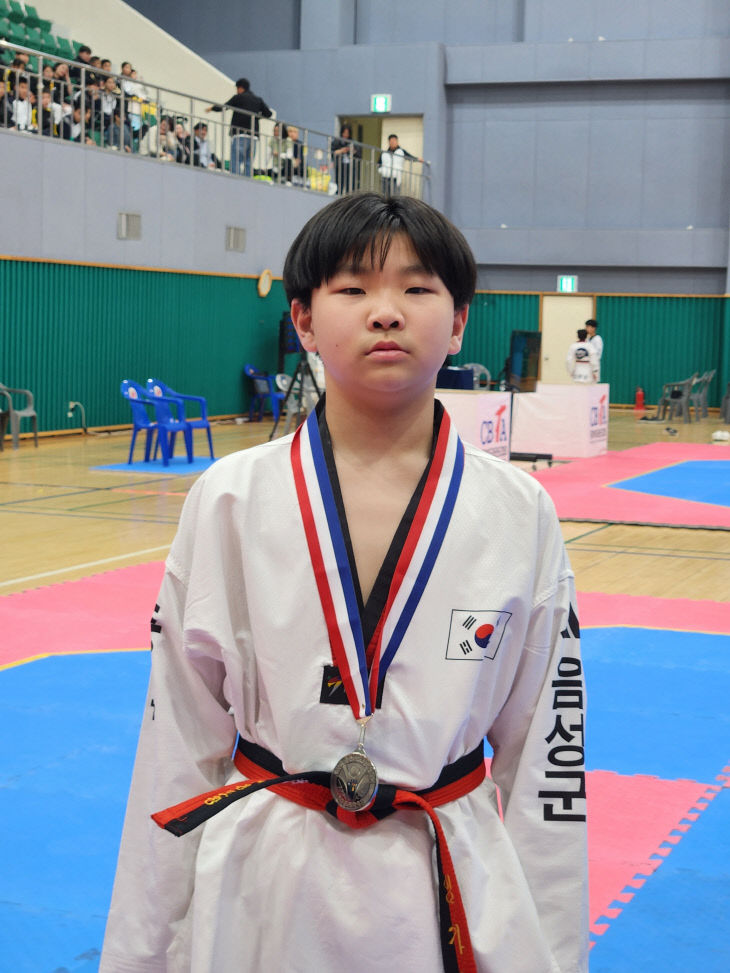 [회전](무극초등학교) 제55회 충북소체 태권도 은메달(1)