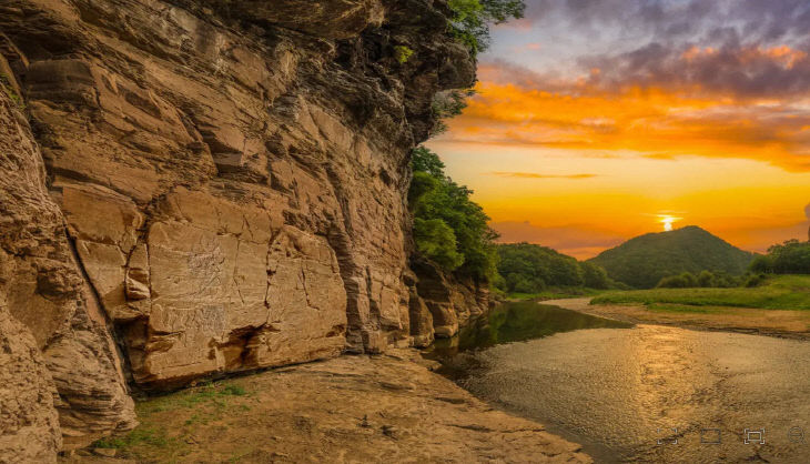 울산 반구천의 암각화