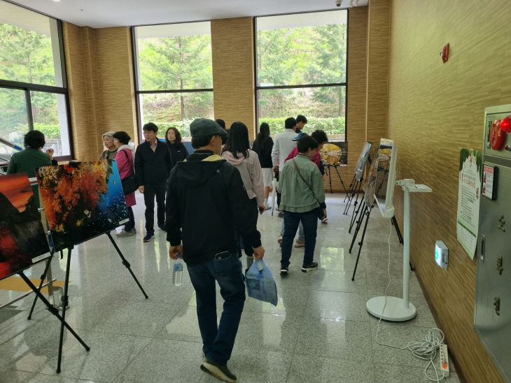 청남대 영춘제 국립공원 사진전시회 현황 2