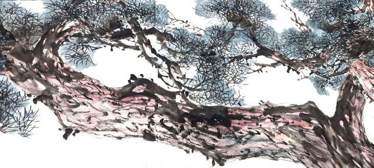 사본 - 260410 제40주년 남한강전 작품사진(윤은옥 작가-노송)