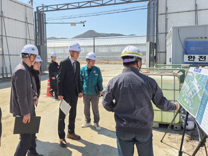 송무경 권한대행 주요사업장 현장 점검 (1)