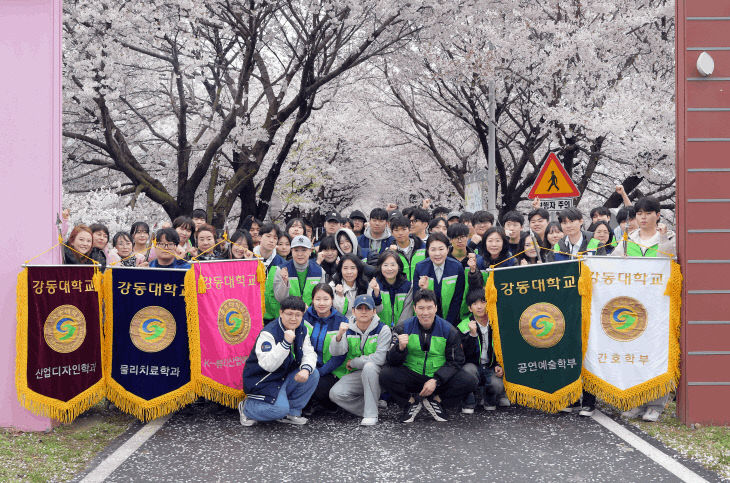 감곡 청미천 축제 자원봉사 사진