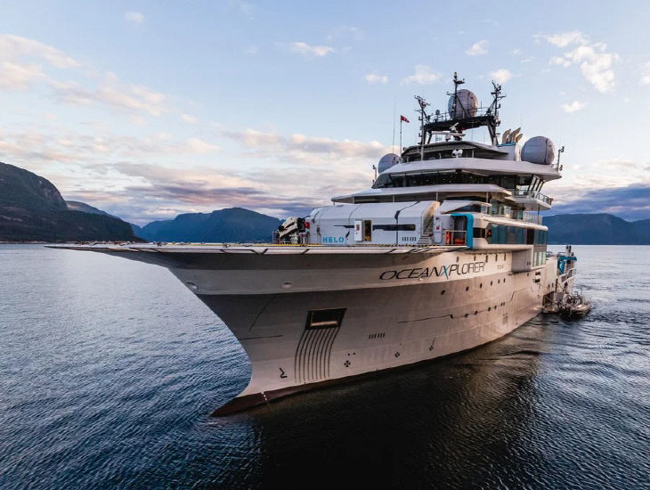 오션익스플로러호 전경