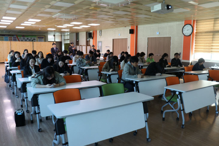 서천교육지원청이 개최한 청렴교육