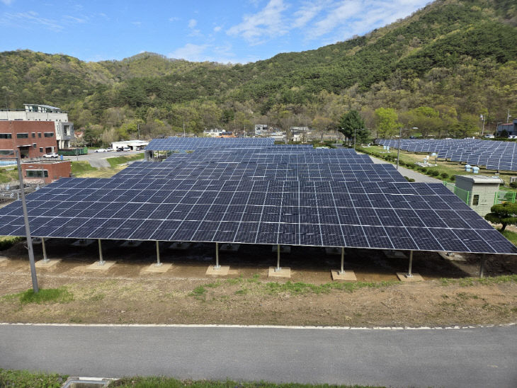 사진_용연정수장 태양광발전소