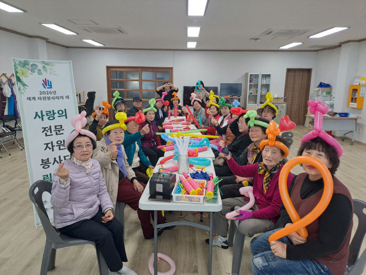 5.빨강풍선 봉사단 릴레이 봉사활동 모습