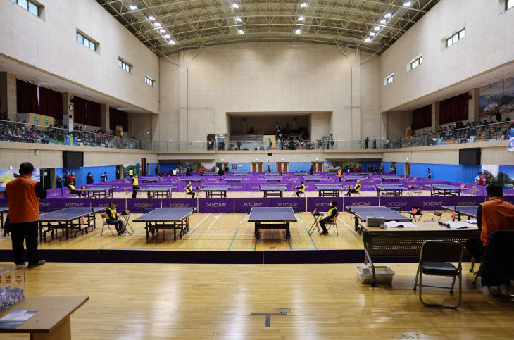 보도 3) 지난해 탁구대회 사진(1)