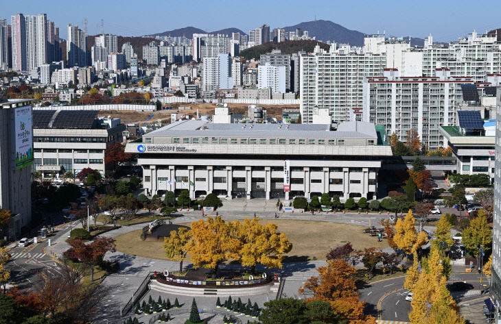 인천광역시청 청사 전경 333