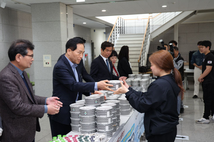 천원의 아침밥 행사 사진1