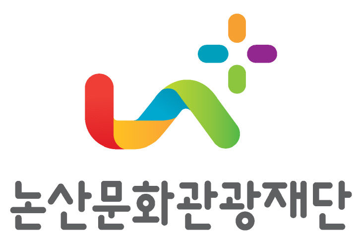 논산문화관광재단 로고 66