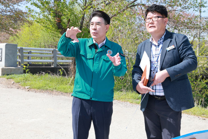 [사진1] 민선 8기 주요사업 현장점검…안전소통 3단계 추진-1
