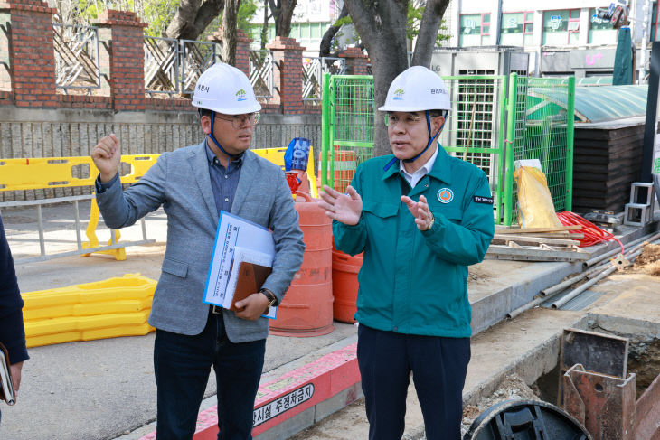 [사진2] 민선 8기 주요사업 현장점검…안전소통 3단계 추진-2