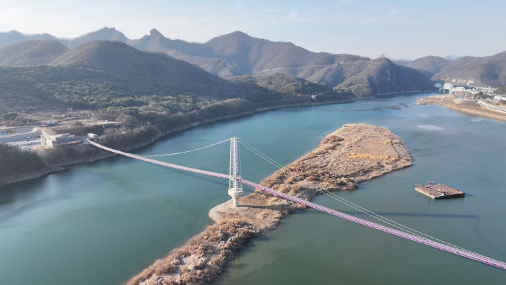 보도 1) 시루섬 생태탐방교(1)