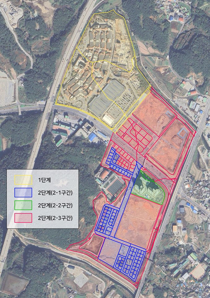 2-1.기장군 장안지구 택지개발사업 개발계획도