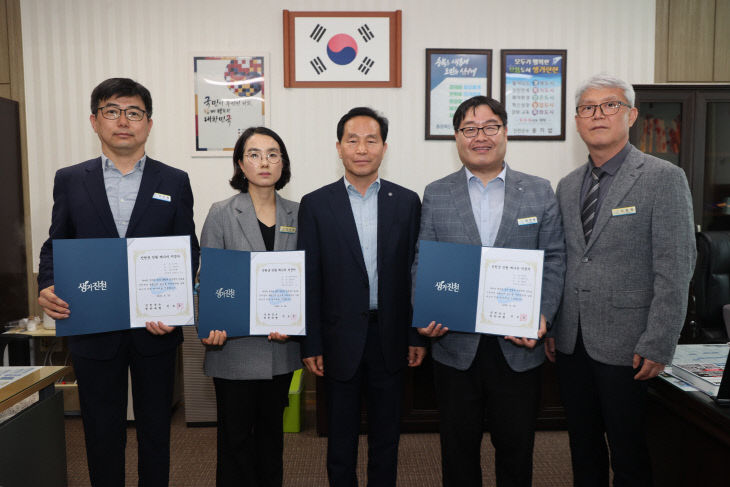 민원 매니저 위촉 사진