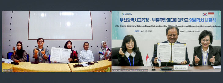 20260421 부산교육청-인니 부톤대학교, 한국어습