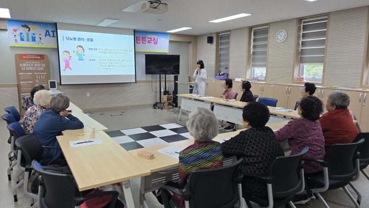 중부대 간호학과 학생 어르신보건교육