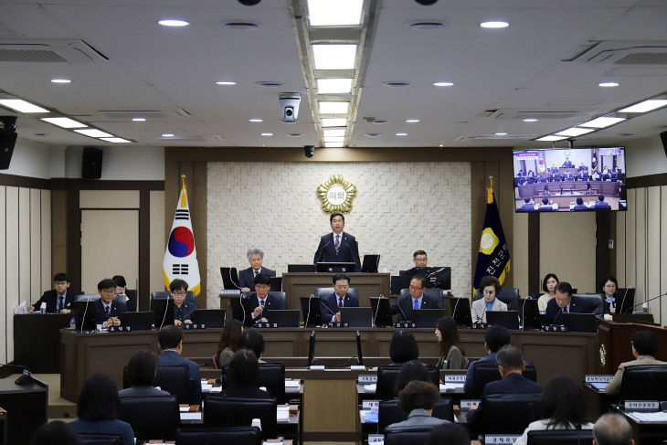 제336회 진천군의회 임시회 제1차 본회의