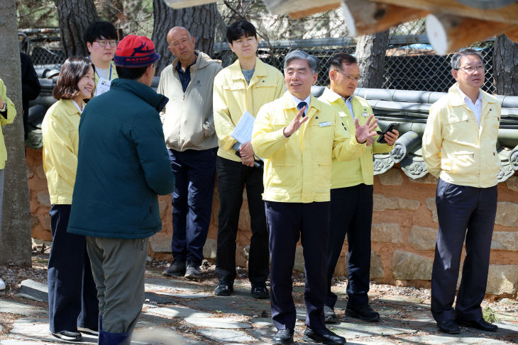 권한대행  군정 주요사업장 현장점검(1)