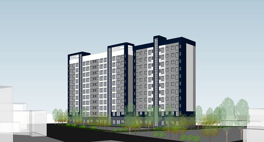 신혼청년 공공임대주택 조감도