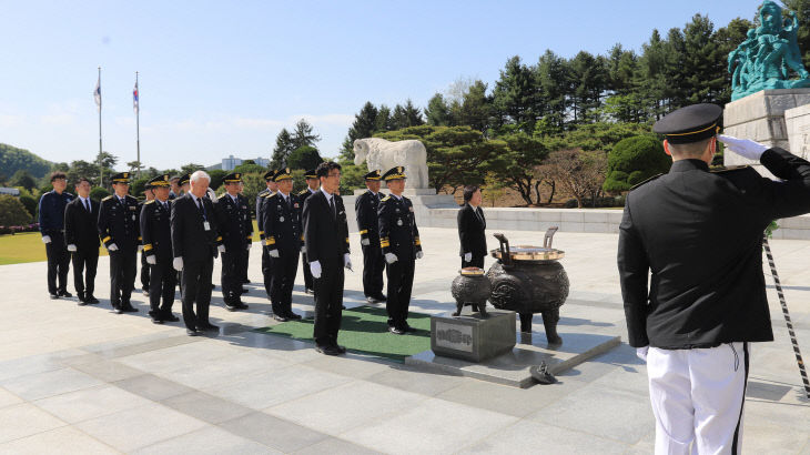 국립대전현충원 참배 사진(1)