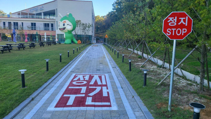 [사진4] 병영체험과 함께하는 자전거 안전교육