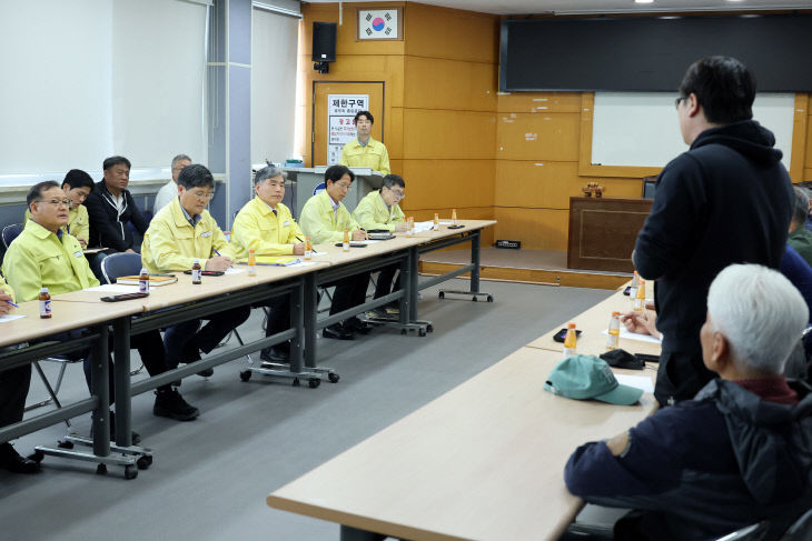 고창군, 해리면 광승리 축산농가 대책회의