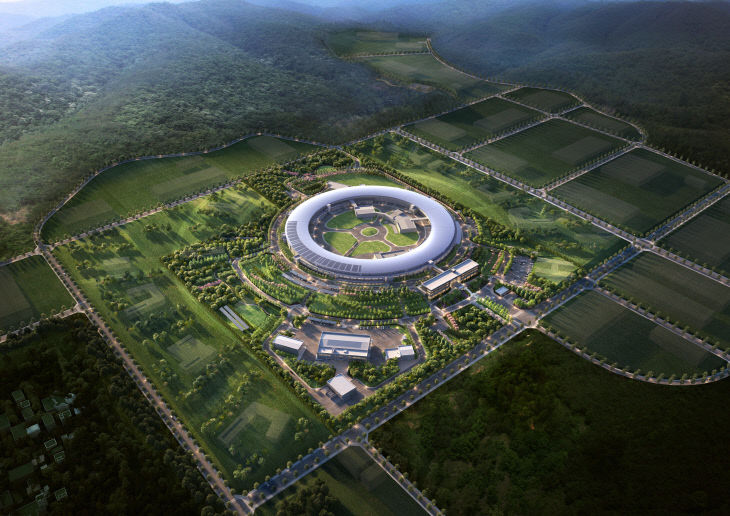 오창 다목적방사광가속기 예상조감도