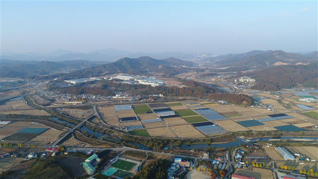 음성군 소이면 대장리 전경.(사진=음성군 제공)