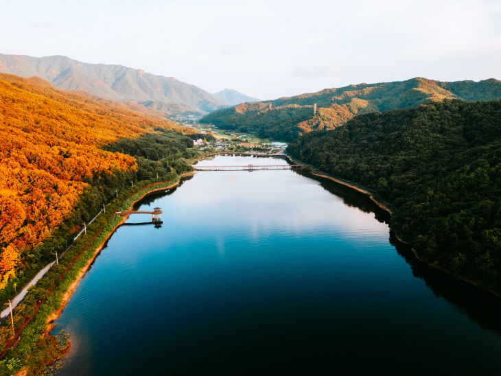 ②김천시_관광_사진_오봉저수지_둘레길