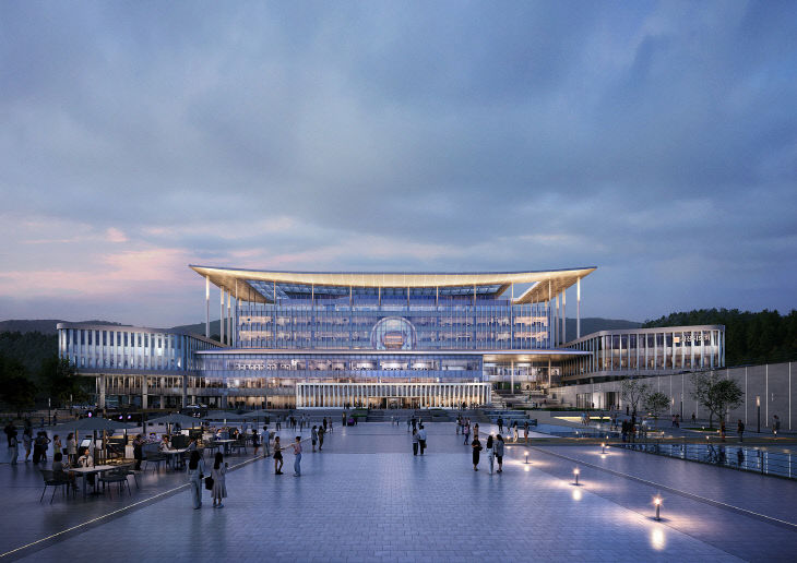 1. 신청사 건립사업 조감도