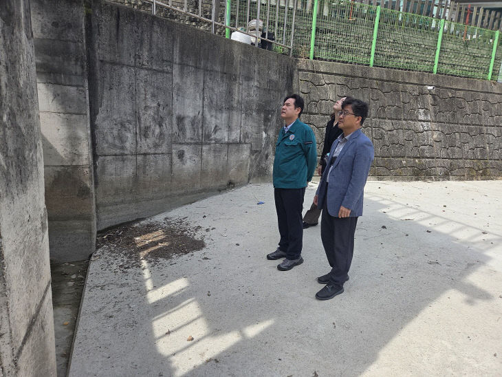 노곡 배수펌프장 현장점검