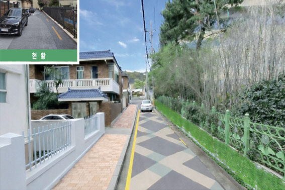 아이들 통학길.부산동여자고안