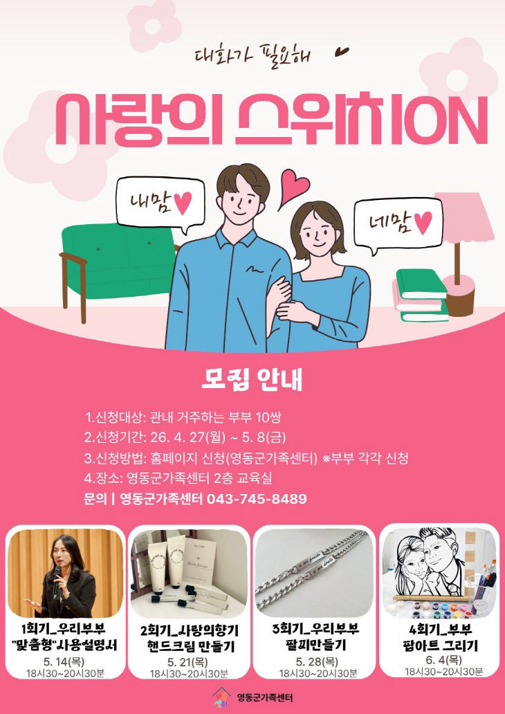 3. 영동군, 부부 소통