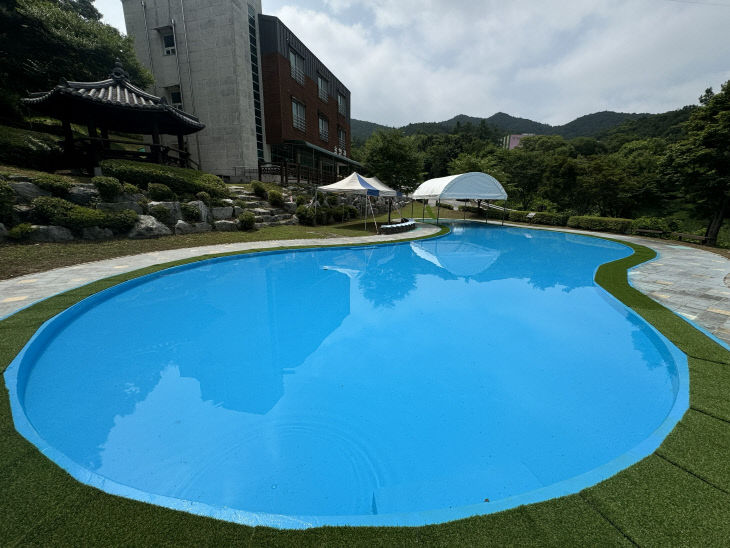 문성자연휴양림 물놀이장 개장