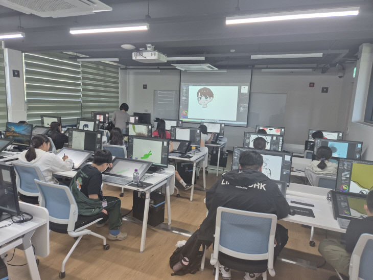논산문화예술전문학교 프로그램 운영장면 (2)