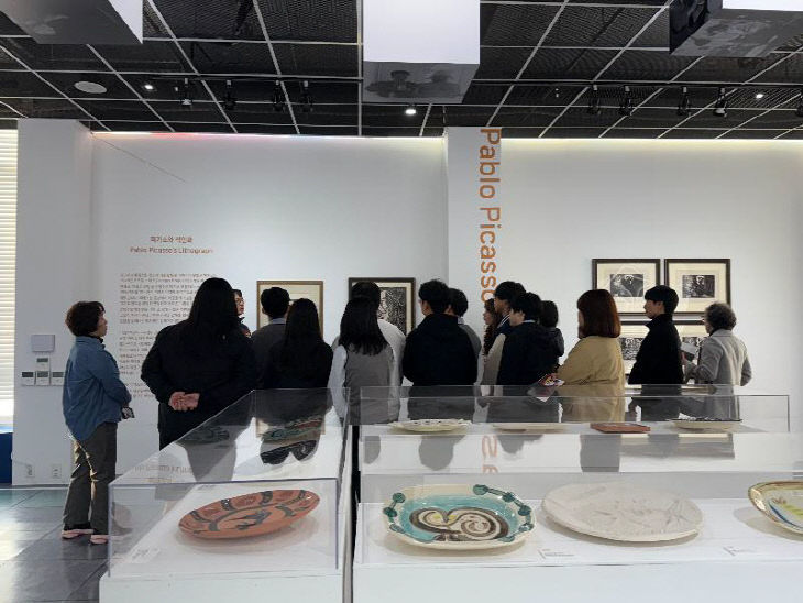 서천문화관광재단이 2025년 운영한 피카소전
