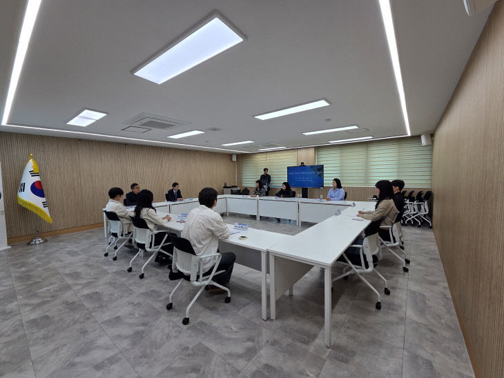 공주교육지원청 저경력지방공무원소통간담회 사진