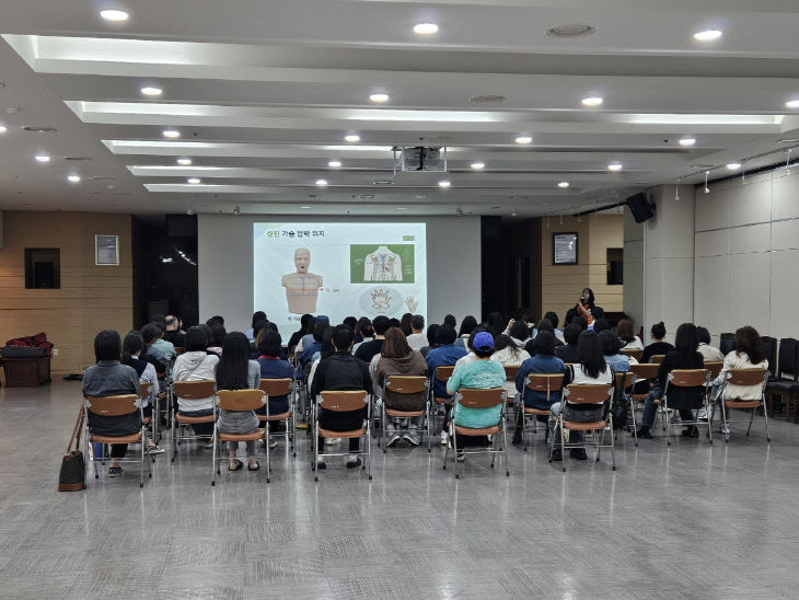 강화군, 어린이이용시설 종사자 안전교육 실시