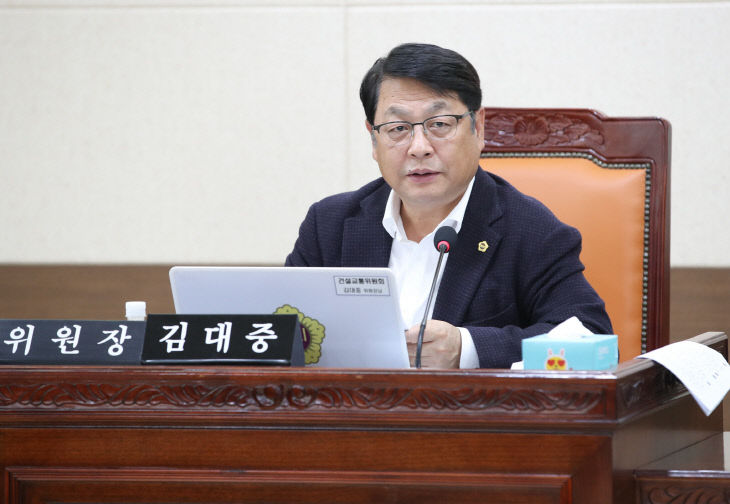 (사진)인천시의회 김대중 위원장 의정활동 모습 (2)