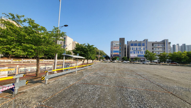 아산시 둔포 테크노밸리 임시주차장 개방