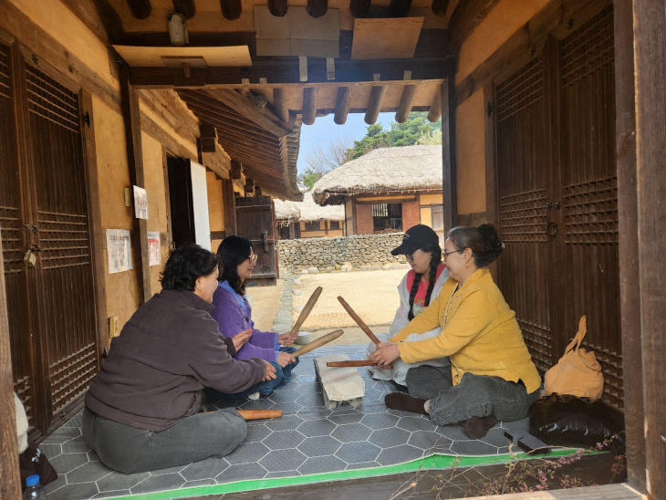 전통체험 인기_다듬이 체험